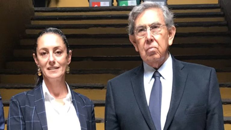Claudia Sheinbaum asistirá al funeral de Cuauhtémoc Cárdenas en el Panteón Francés