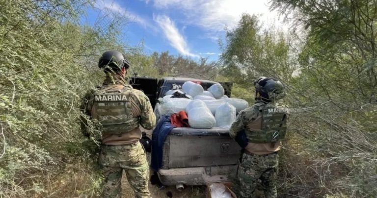 Fuerzas federales decomisan cargamentos de droga, armas y explosivos en 9 estados