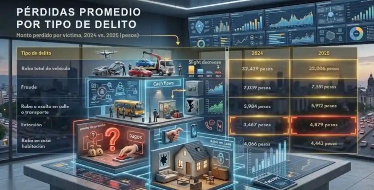 Mexicanos gastaron 92 mmdp para prevenir delitos e inseguridad