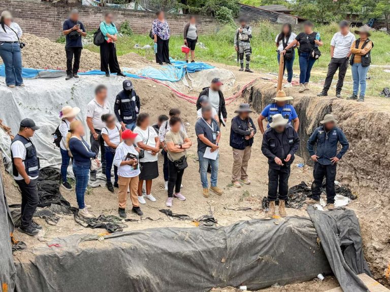 En fosa común de Pedro Amaro sigue bajo revisión: georradares buscan restos humanos en panteón de Jojutla