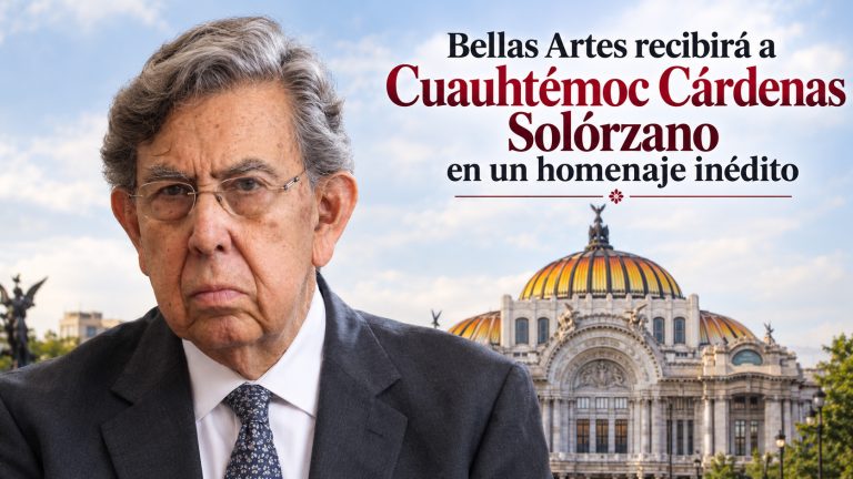 Bellas Artes recibirá a Cuauhtémoc Cárdenas en un homenaje inédito