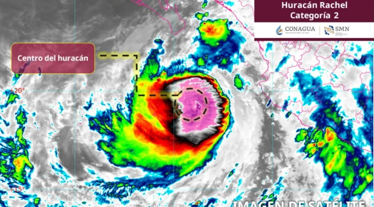 Suspenden clases en Michoacán por riesgo de inundaciones ante la llegada del huracán Rachel