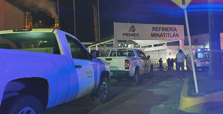 Ataque armado en refinería de Pemex en Minatitlán; deja un vigilante muerto y otro herido, en Veracruz