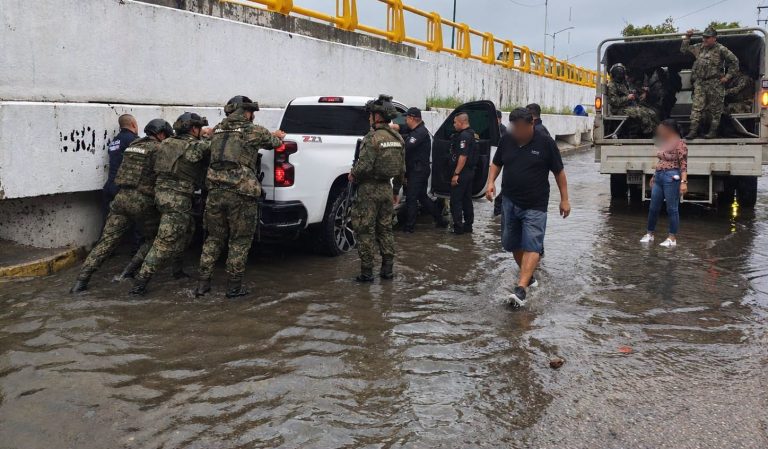 Aplican Plan Marina en el estado de Guerrero, por afectaciones de la Tormenta Tropical «Simón»