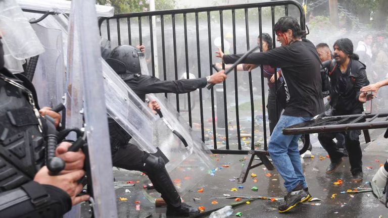 Trasladan al penal de Puente Grande a siete personas detenidas durante las protestas por agua limpia, en Guadalajara