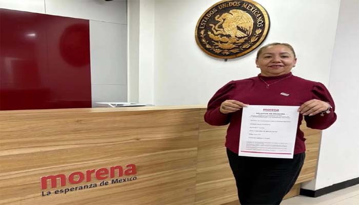 Vicenta Espinosa se registra para coordinar los Comités de Defensa de la Transformación en Tijuana